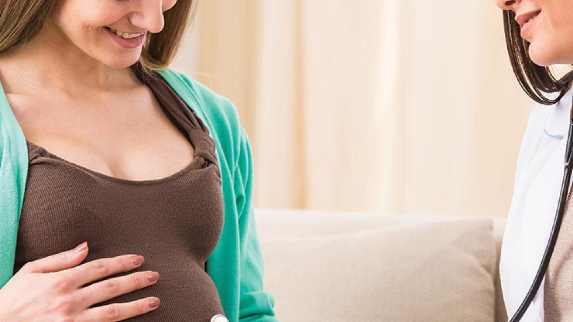 Midwife Examining Pregnant Woman 1
