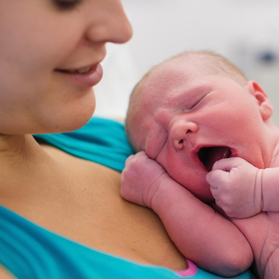 Mother Holding Her Baby 1